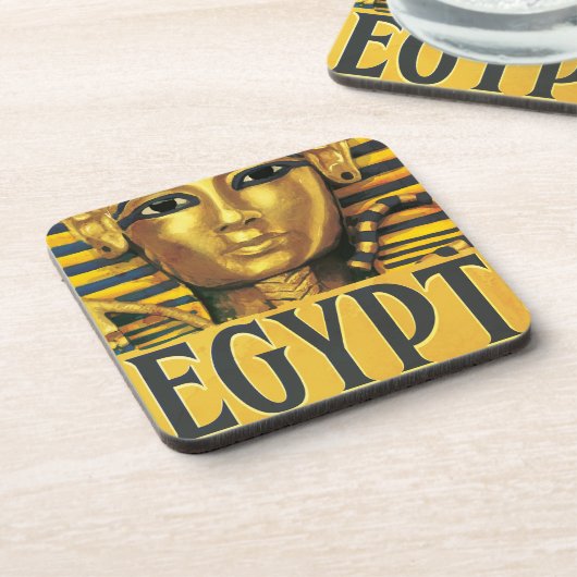 Ägypten - Tutankhamun Getränkeuntersetzer (Linke Seite)