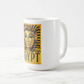Ägypten - Tutankhamun Kaffeetasse (VorderseiteRechts)