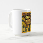 Ägypten - Tutankhamun Kaffeetasse (Vorderseite Links)