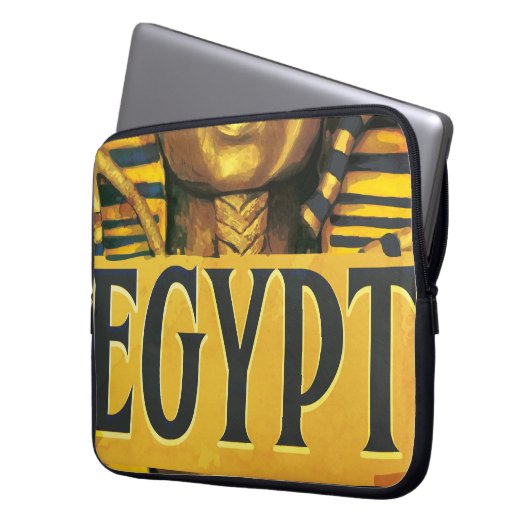 Ägypten - Tutankhamun Laptopschutzhülle (Vorderseite Links)