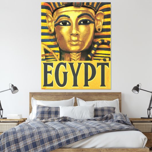 Ägypten - Tutankhamun Leinwanddruck (Insitu (Schlafzimmer))