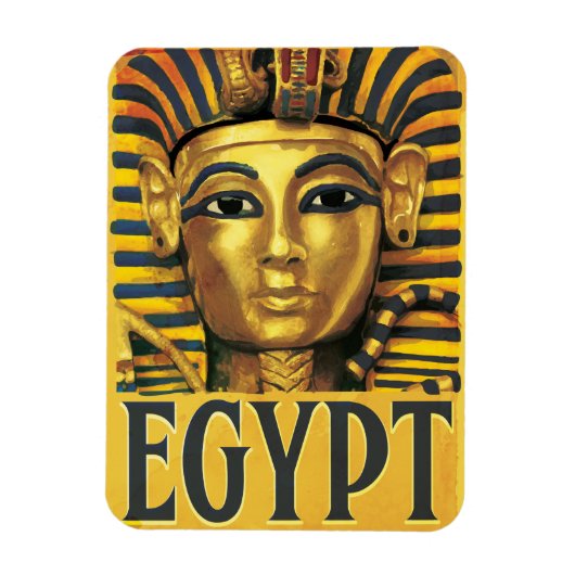 Ägypten - Tutankhamun Magnet (Vertikal)