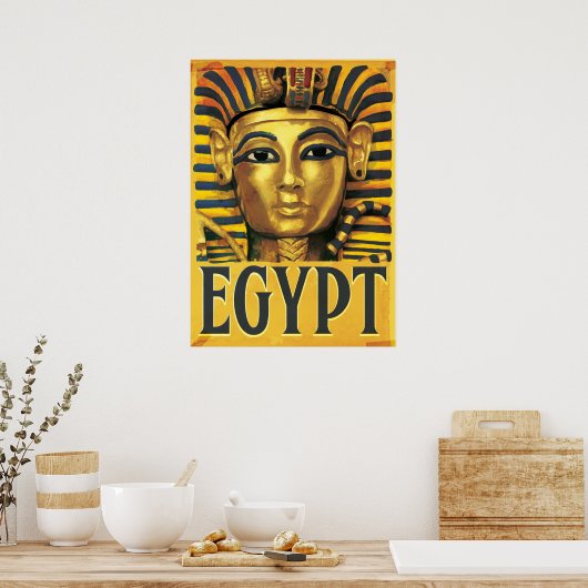 Ägypten - Tutankhamun Poster (Küche)
