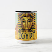 Ägypten - Tutankhamun Zweifarbige Tasse (Mittel)