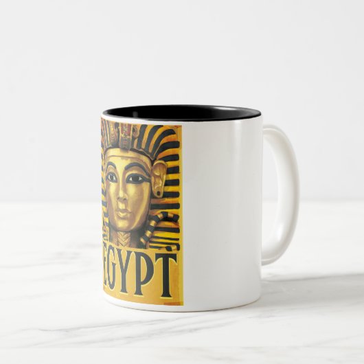 Ägypten - Tutankhamun Zweifarbige Tasse (VorderseiteRechts)