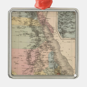 Ägypten und Abessinien Silbernes Ornament