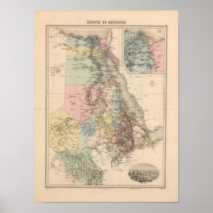 Ägypten und Abyssinia Poster