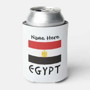 Ägypten und ägyptische Dlag mit Ihrem Namen Dosenkühler