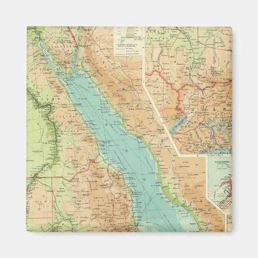 Ägypten und der Nil Magnet (Vorne)