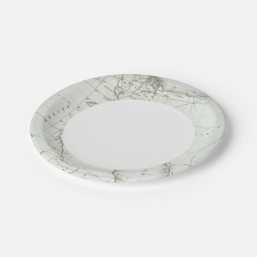 Ägypten und Palästina Pappteller (Schrägansicht)