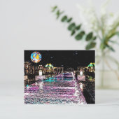 Ägypten unter Mondlicht Postkarte (Stehend Vorderseite)