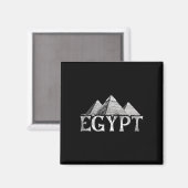 Ägypten Urlaub Reise Pyramiden  Magnet (Vorderseite/Rückseite)