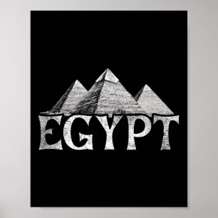 Ägypten Urlaub Reise Pyramiden Poster