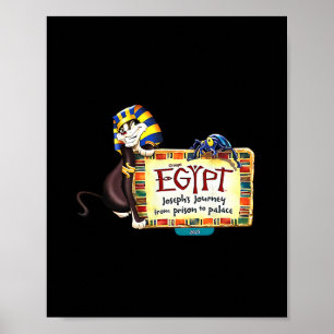 Ägypten Vbs 2025 Josephs Reise Vbs Gott Christlich Poster