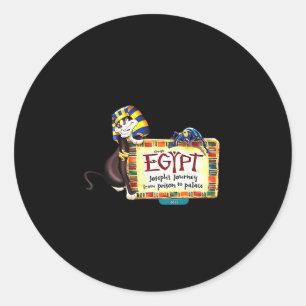Ägypten Vbs 2025 Josephs Reise Vbs Gott Christlich Runder Aufkleber