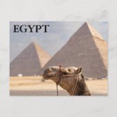 Ägypten Vintage Flugreisewerbung Postkarte (Vorderseite)