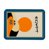 Ägypten Vintage Reise Magnet (Horizontal)