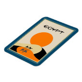 Ägypten Vintage Reise Magnet (Linke Seite)