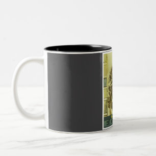 Ägypten Vintage-Reise Zweifarbige Tasse