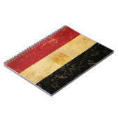 Ägypten - Vintages Grunge Design-Notebook Notizblock (Linke Seite)