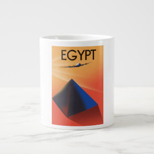 Ägypten Vintages Reiseplakat Jumbo-Tasse