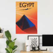 Ägypten Vintages Reiseplakat Poster (Heimbüro)