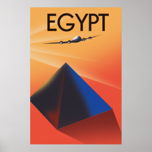 Ägypten Vintages Reiseplakat Poster