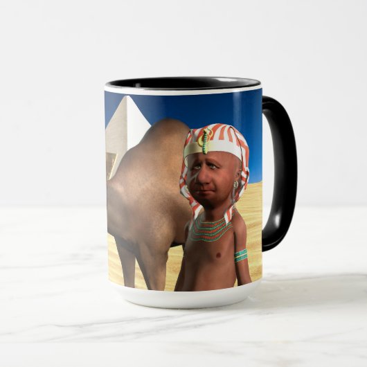 Ägypten, zurück an den Tag Tasse (VorderseiteRechts)