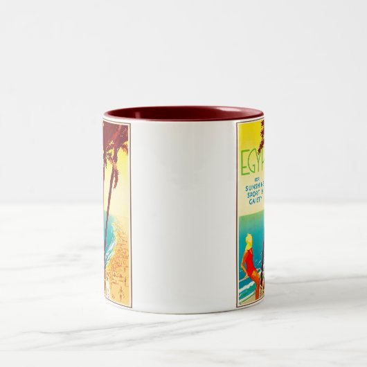 ÄGYPTEN ZWEIFARBIGE TASSE (Mittel)