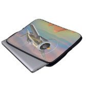 Ägyptenabenteuer Laptopschutzhülle (Vorne Knopf)