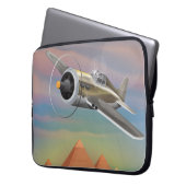 Ägyptenabenteuer Laptopschutzhülle (Vorderseite Links)
