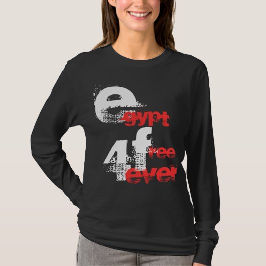 ÄGYPTENFREI 4 JE T-Shirt (Vorderseite)