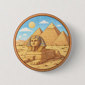 Ägyptens Sphinx Button (Vorderseite)