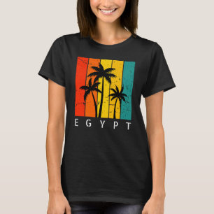 Ägyptens Vintager Sonnenuntergang für Frauen T-Shirt