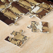 Ägypter Abu Simbel Tempel Puzzle (Seite)