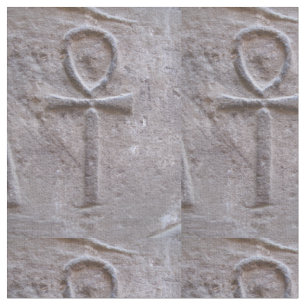Ägypter Ankh hieroglyphisches Symbol des ewigen Stoff