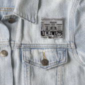 Ägypter Hall, Piccadilly 1895 Button (Beispiel)