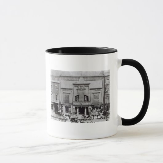 Ägypter Hall, Piccadilly 1895 Tasse (Rechts)