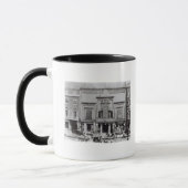 Ägypter Hall, Piccadilly 1895 Tasse (Links)