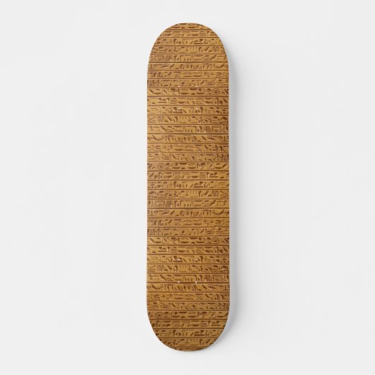 Ägypter Hieroglyphse Skateboard (Vorne)