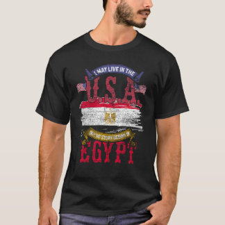 Ägypter ich mag in den USA leben, aber meine Gesch T-Shirt