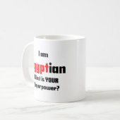 Ägypter Kaffeetasse (Vorderseite Links)
