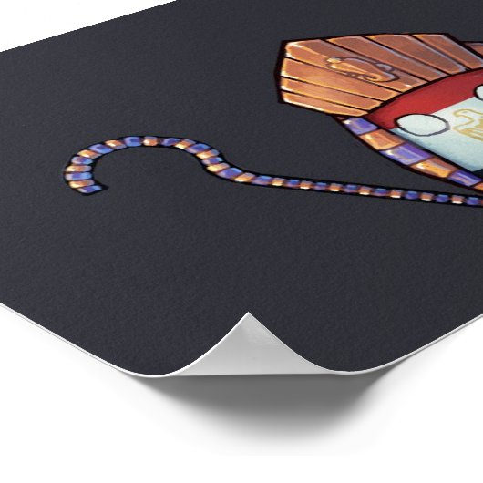 Ägypter Landball Poster (Ecke)