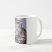 Ägypter Mau Katzen-Vasen-Tasse Kaffeetasse (VorderseiteRechts)