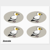 Ägypter Ovaler Aufkleber (Blatt)