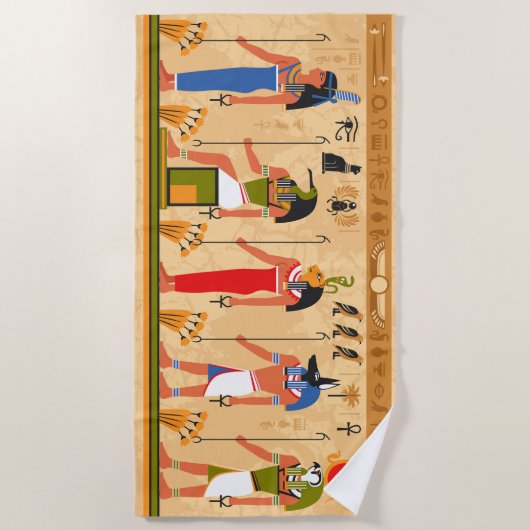 Ägypter Strandtuch (Vorderseite)