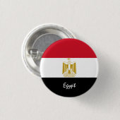 Ägypter-Taste, patriotische ägyptische Flaggenmode Button (Vorne & Hinten)