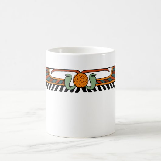 Ägypter Winged Scheibe Kaffeetasse (Mittel)