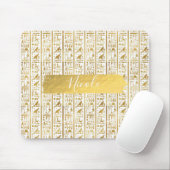 Ägyptisch-ägyptischer Glam Moderner Chic Mousepad (Mit Mouse)