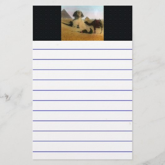 ägyptisch briefpapier (Vorderseite)